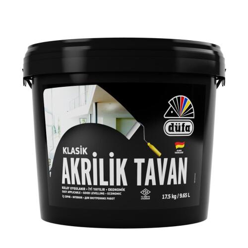 Düfa Akrilik Tavan Boyası Beyaz 17.5 kg - DÜFA
