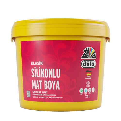 Düfa Klasik Silikonlu Mat İç Cephe Duvar Boyası 1060 Bej 7.50 l - 1