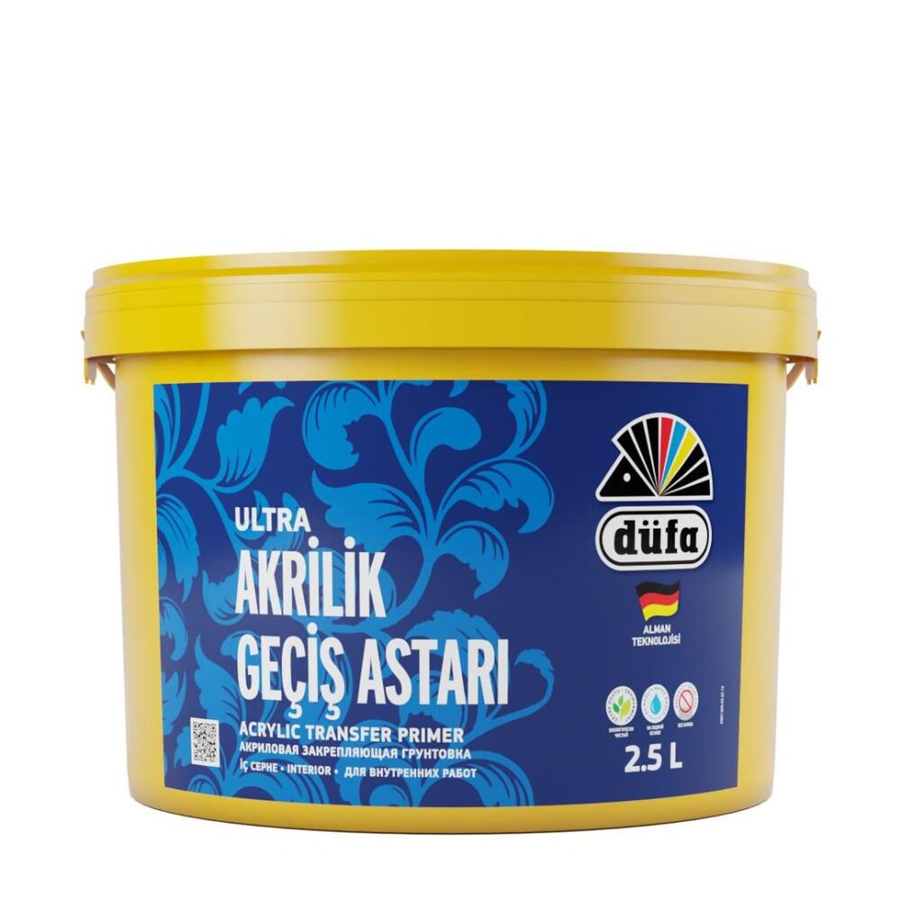 Düfa İç Cephe Ultra Akrilik Geçiş Astarı 7.5 l - 1