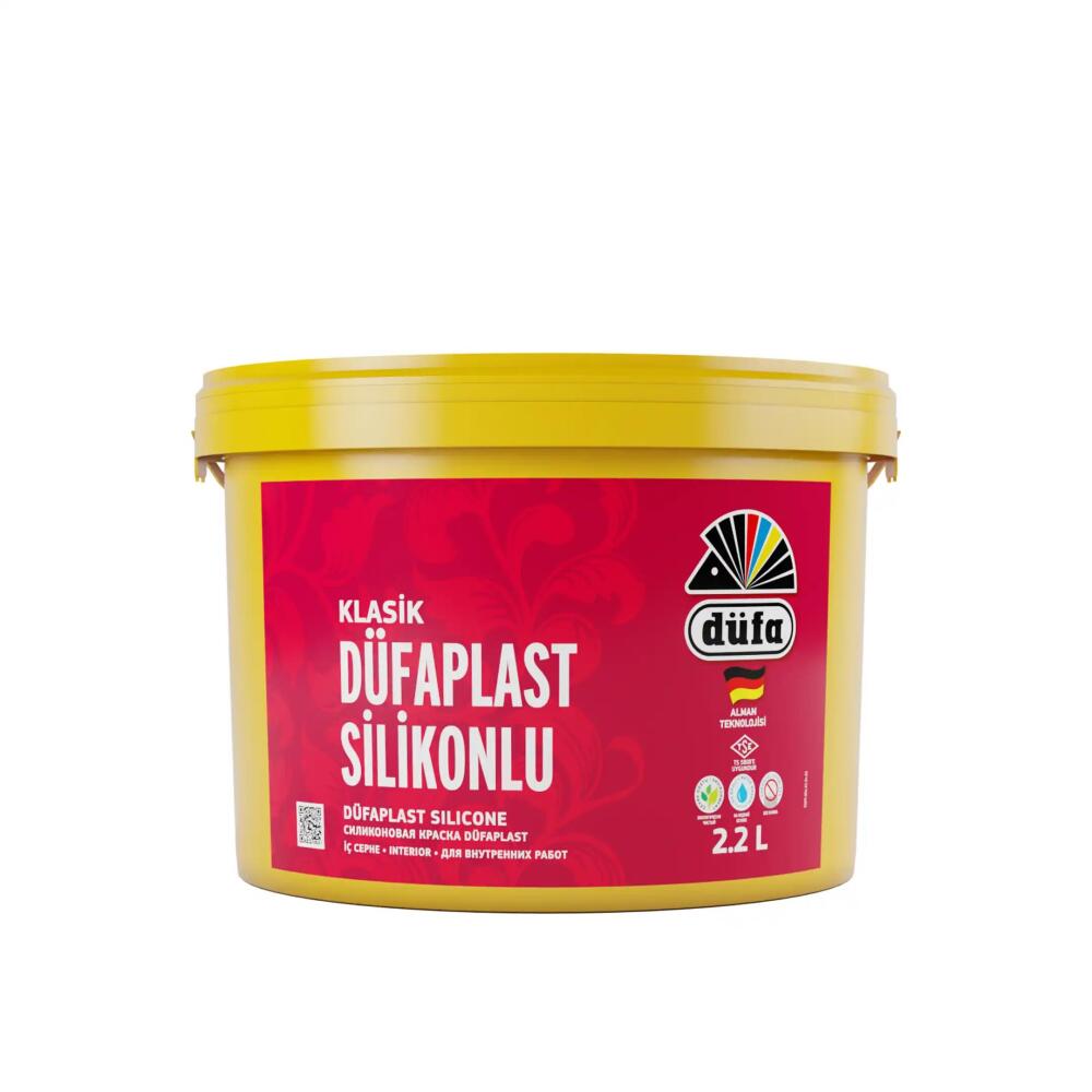 Düfa Klasik Düfaplast Silikonlu İç Cephe Duvar Boyası 2377 Asya 2.2 l - 1