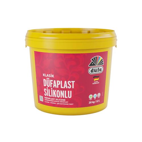 Düfa Klasik Düfaplast Silikonlu İç Cephe Duvar Boyası 5050 Mine 12 l - 2