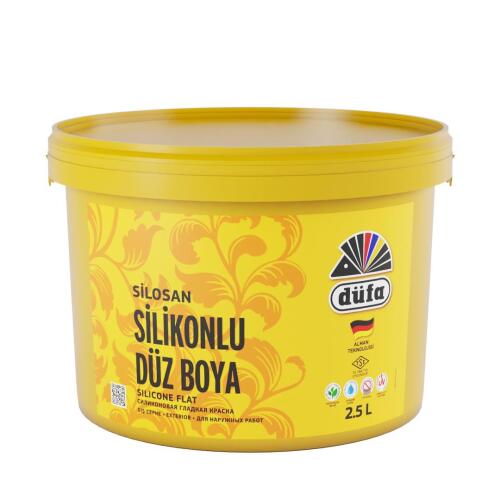 Düfa Silikonlu Düz Dış Cephe Duvar Boyası 6400 İnci 2.5 l - 2
