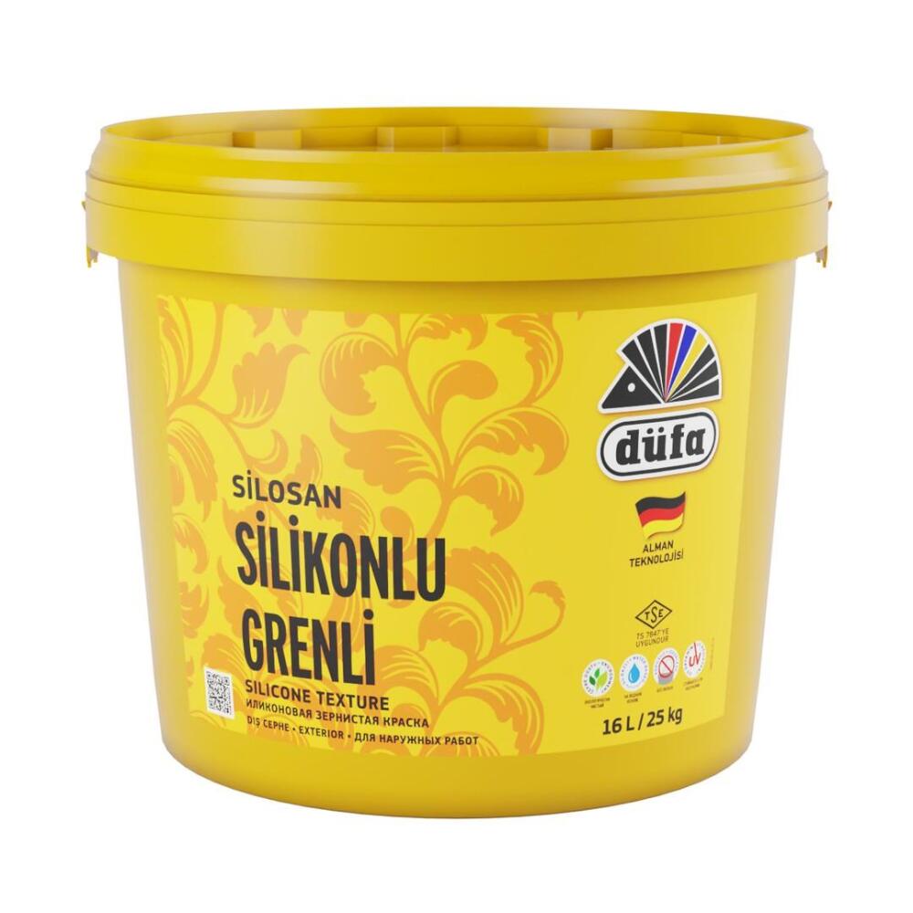 Düfa Silosan Silikonlu Grenli Beyaz 25 kg - 1