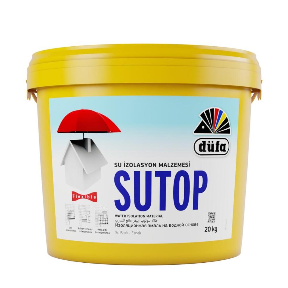 Düfa Sutop Su Kesici Boya Beyaz 20 kg - 1