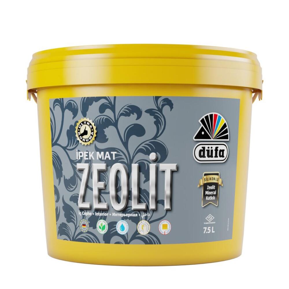 Düfa Zeolit İpek Mat İç Cephe Duvar Boyası 2377 Asya 7.5 l - 1