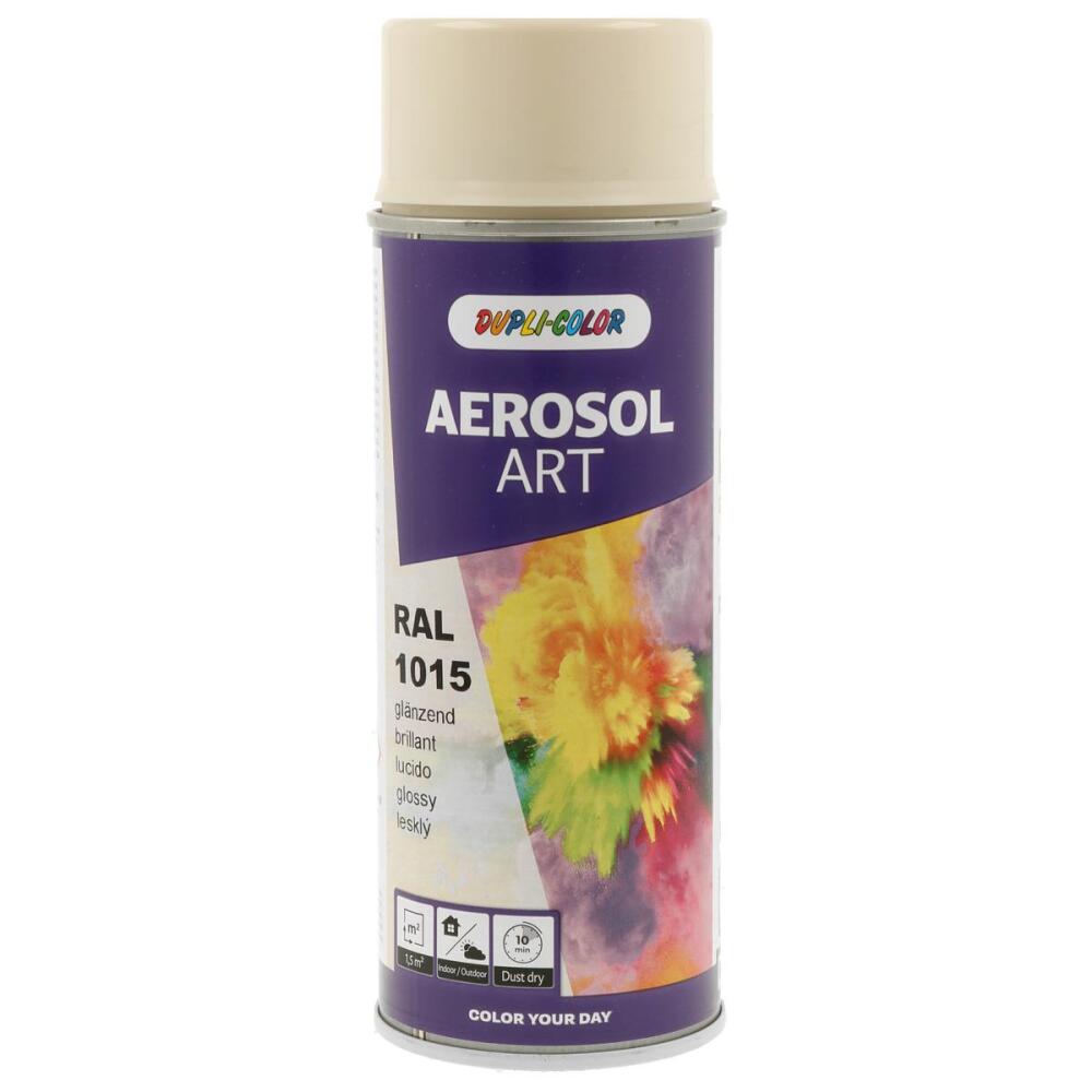Dupli-Color Aerosol Art Ral 1015 Gl. 400 Ml (Açık Fildişi) - 1