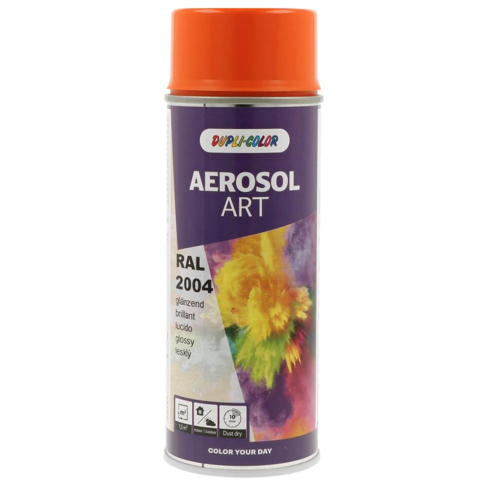 Dupli-Color Aerosol Art Ral 2004 Gl. 400 Ml (Saf Turuncu) - 1