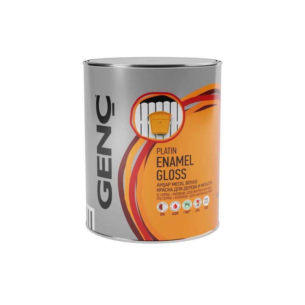 Genç Sentetik Parlak Ahşap Metal Boyası 1000 Beyaz 0.75 l - 2