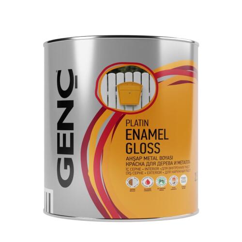 Genç Sentetik Parlak Ahşap Metal Boyası 1301 Krem 2.5 l - GENÇ