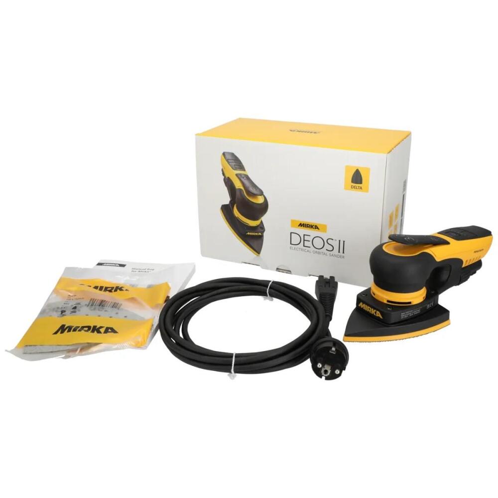 Mirka® DEOS II 663 EU Delta 100 mm x 152 mm x 152 mm, orbit 3.0 mm - 1