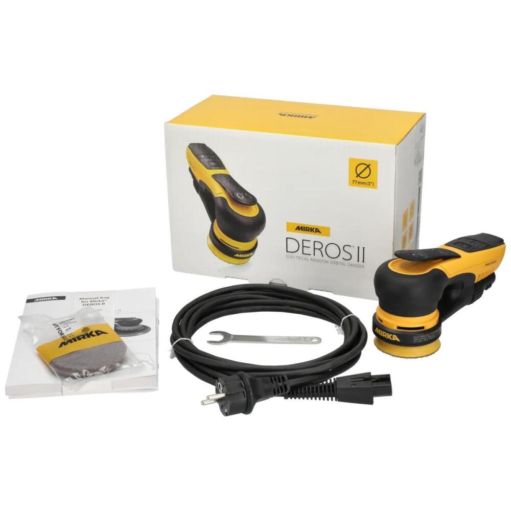 Mirka® DEROS II 325 EU Ø 77 mm, orbit 2.5 mm - 7