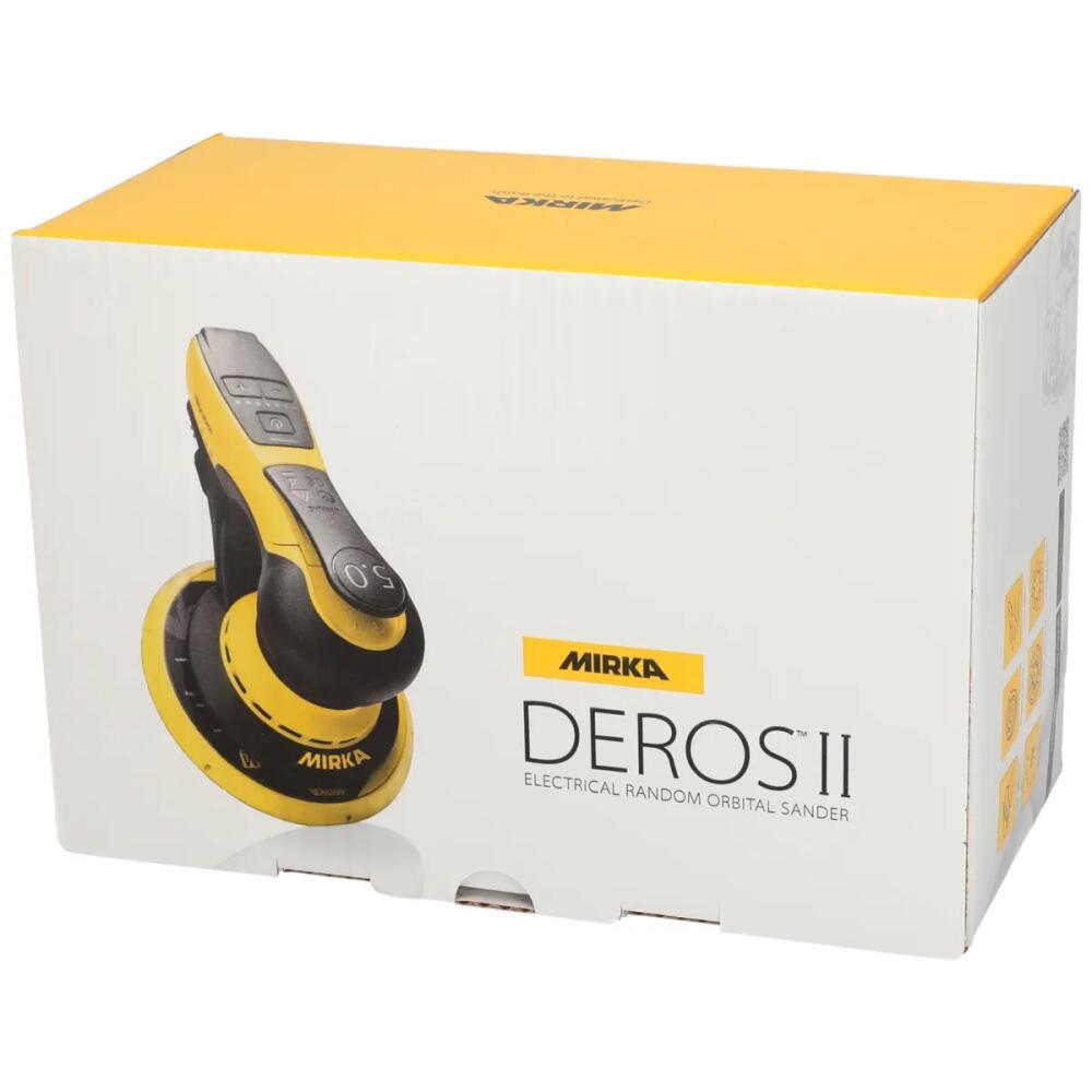 Mirka® DEROS II 650 EU Ø 150 mm, orbit 5.0 mm - 9