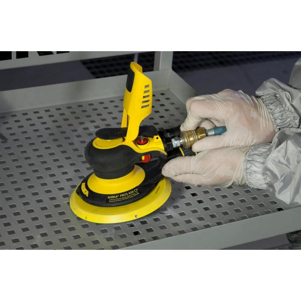 Mirka Havalı Zımpara (Hortum + Toz Torbası) PROS 650DB Ø 150 mm 5.0 mm orbit - 11