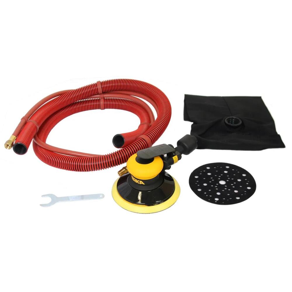 Mirka Havalı Zımpara (Hortum + Toz Torbası) ROS 650DB Ø 150 mm 5.0 mm orbit - 1