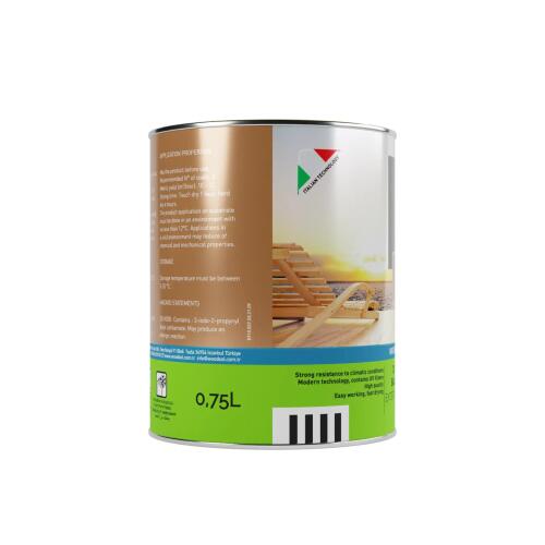 Woodsol Unideck Su Bazlı Ahşap Deck Yağı 1210 Pino 0.75 l - 3